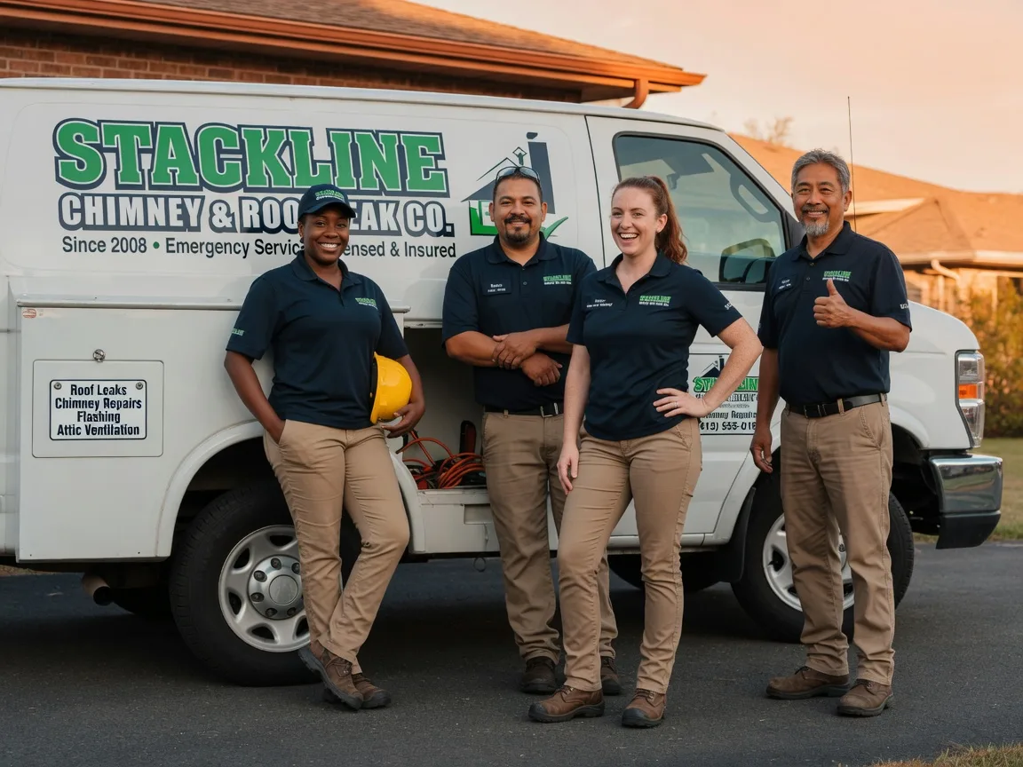 Chimney flashing repair company in Makinen, MN